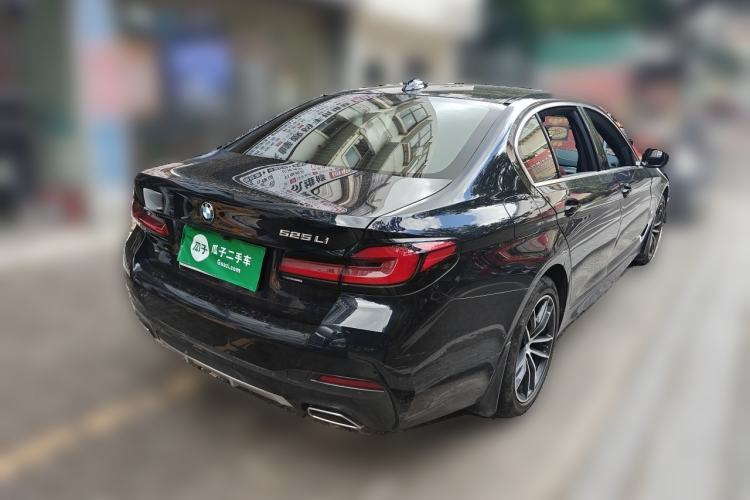 Used BMW 5 Series 2022 Restyled 525Li M Sport Package Rear Right 45 Deg
