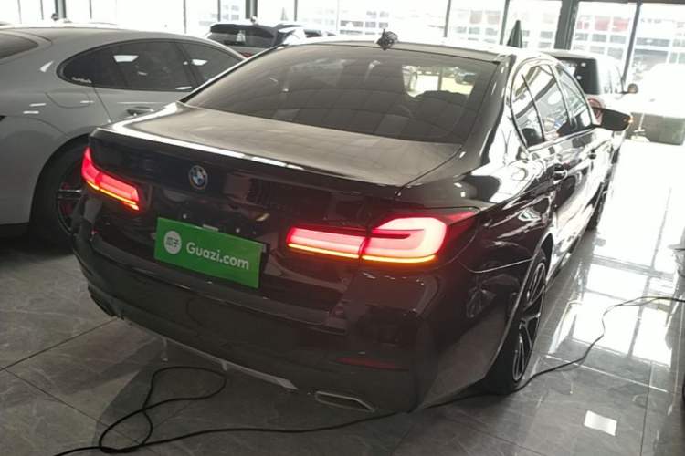 Used BMW 5 Series 2022 Restyled 530Li Leading Edition M Sport Package Rear Right 45 Deg