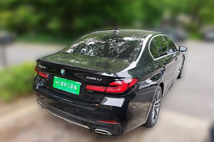 Used BMW 5 Series 2022 Restyled 525Li M Sport Package Rear Right 45 Deg