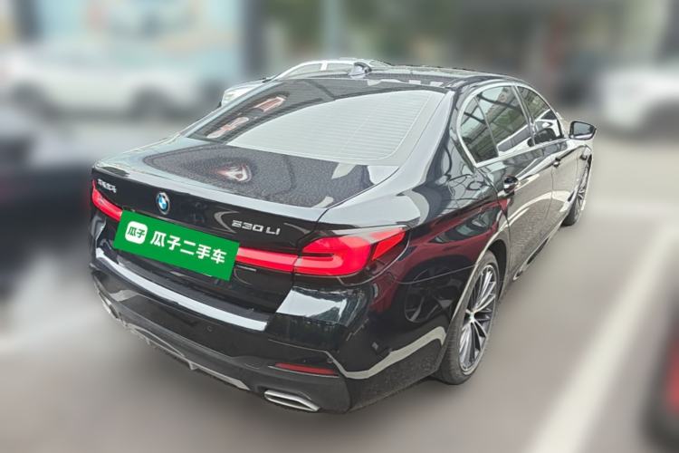 Used BMW 5 Series 2022 Restyled 530Li Leading Edition M Sport Package Rear Right 45 Deg