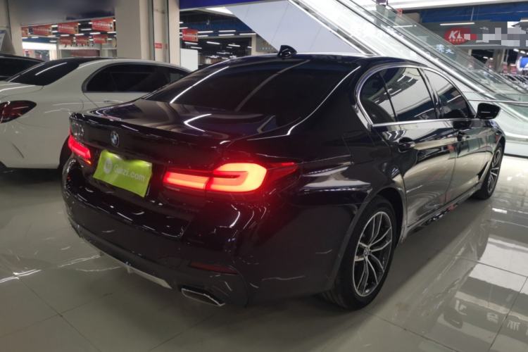 Used BMW 5 Series 2022 Restyled 525Li M Sport Package Rear Right 45 Deg