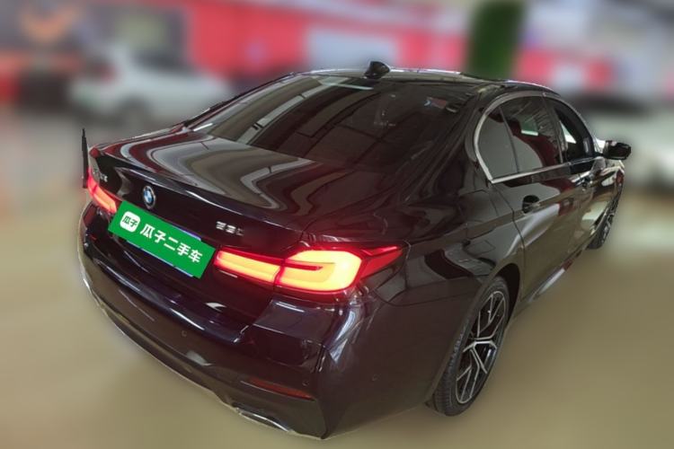 Used BMW 5 Series 2022 Revised Version 3 530Li Luxury Edition M Sport Package Rear Right 45 Deg
