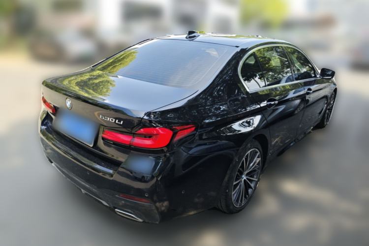 Used BMW 5 Series 2022 Restyled 530Li Leading Edition M Sport Package Rear Right 45 Deg