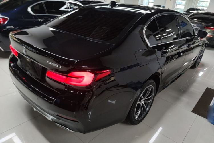 Used BMW 5 Series 2022 Restyled 525Li M Sport Package Rear Right 45 Deg