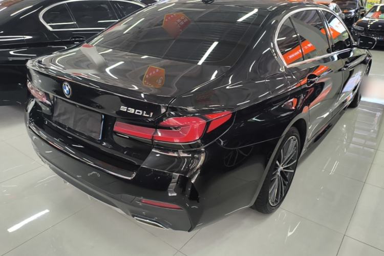 Used BMW 5 Series 2022 Restyled 530Li Leading Edition M Sport Package Rear Right 45 Deg