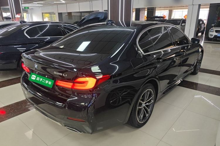 Used BMW 5 Series 2022 Restyled 525Li M Sport Package Rear Right 45 Deg