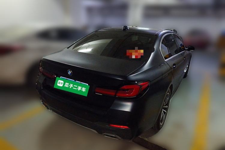Used BMW 5 Series 2022 Restyled 525Li M Sport Package Rear Right 45 Deg