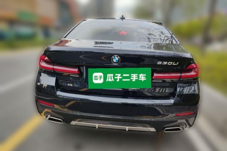 Used BMW 5 Series 2022 Second Facelift 525Li M Sport Package Rear