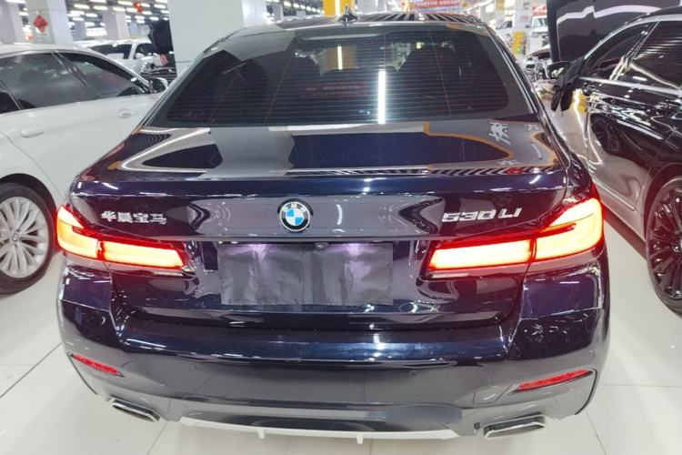 Used BMW 5 Series 2022 Second Facelift 530Li Leading Edition M Sport Package Rear