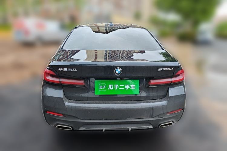 Used BMW 5 Series 2022 Second Facelift 525Li M Sport Package Rear