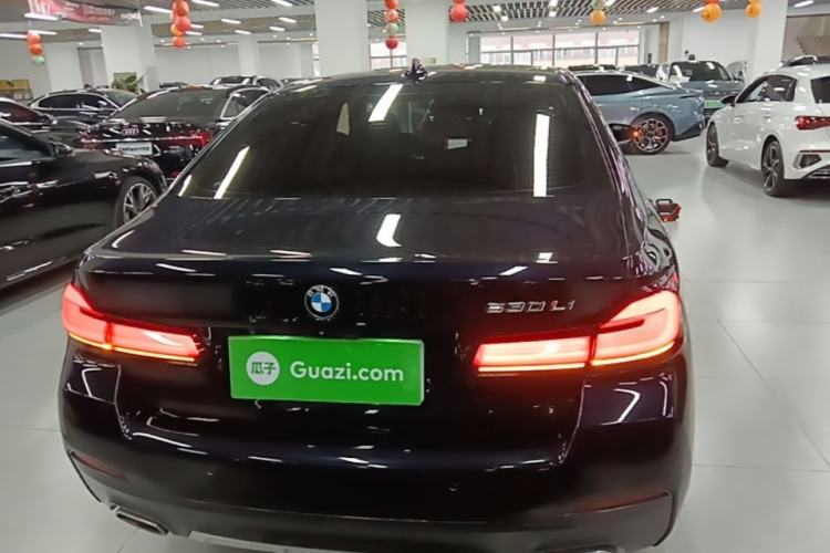 Used BMW 5 Series 2022 Revised Version 3 530Li Luxury Edition M Sport Package Rear