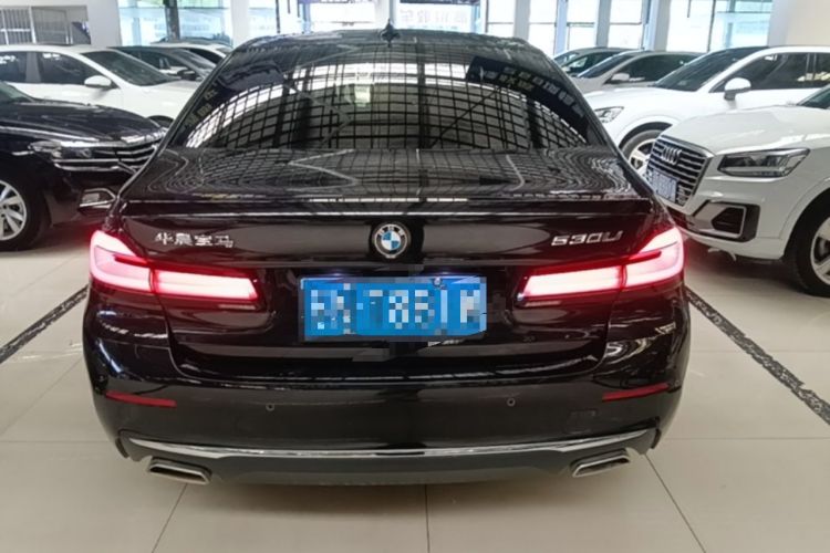 Used BMW 5 Series 2022 Second Facelift 530Li Leading Edition Luxury Package Rear