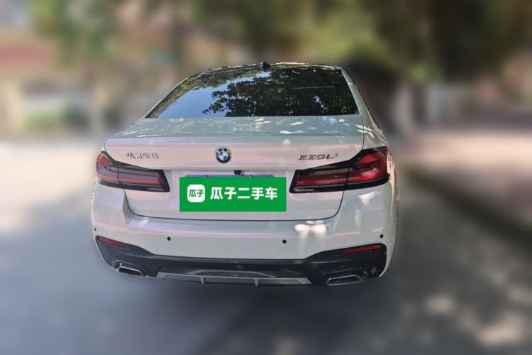 Used BMW 5 Series 2022 Second Facelift 530Li Luxury Version M Sport Package Rear