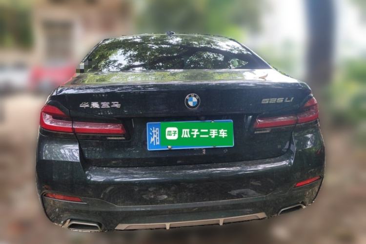Used BMW 5 Series 2022 Second Facelift 525Li M Sport Package Rear