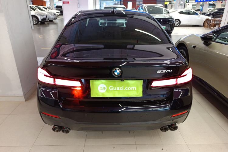 Used BMW 5 Series 2022 Second Facelift 530i M Sport Package Rear