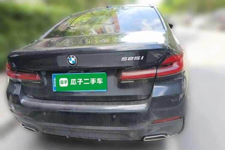 Used BMW 5 Series 2022 Second Facelift 525i M Sport Package Rear