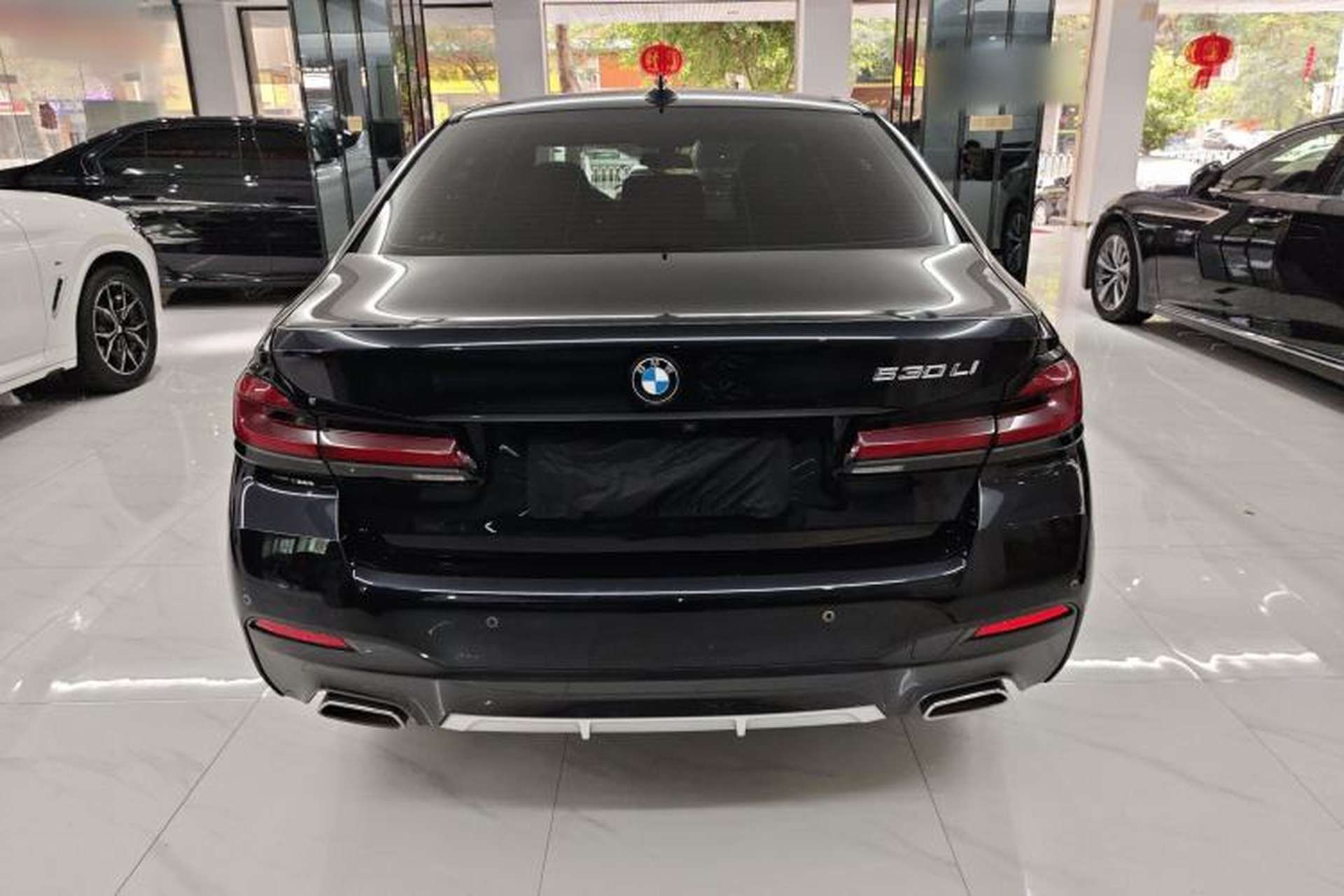 Used BMW 5 Series 2022 Second Facelift 530Li Luxury Version M Sport Package Rear