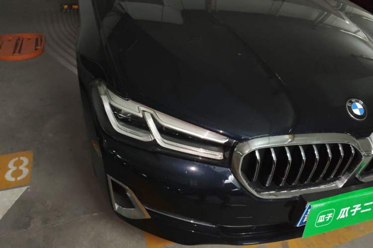 Used BMW 5 Series 2022 Second Facelift 530Li Leading Edition Luxury Package Right Front Headlight