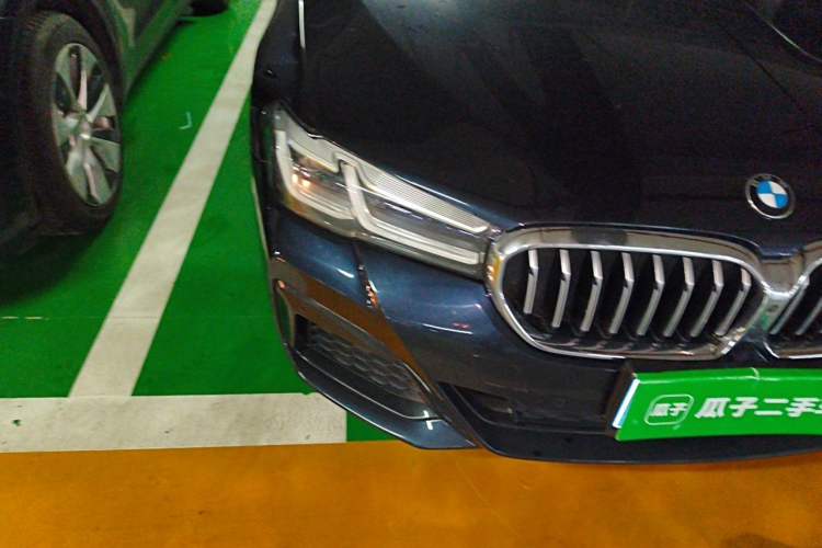 Used BMW 5 Series 2022 Second Facelift 530Li Luxury Version M Sport Package Right Front Headlight