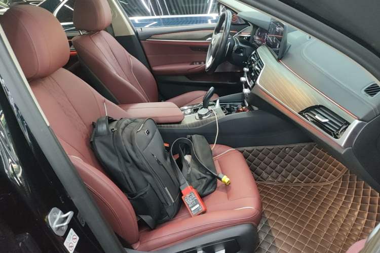 Used BMW 5 Series 2022 Second Facelift 530Li Leading Edition Luxury Package Right Front Seat