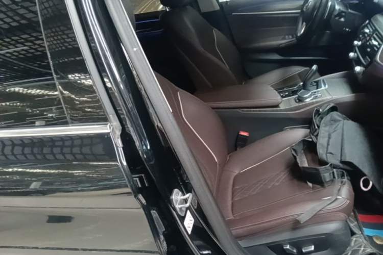 Used BMW 5 Series 2022 Second Facelift 530Li Leading Edition Luxury Package Right Front Seat