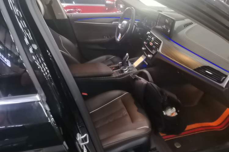 Used BMW 5 Series 2022 Second Facelift 530Li Leading Edition Luxury Package Right Front Seat