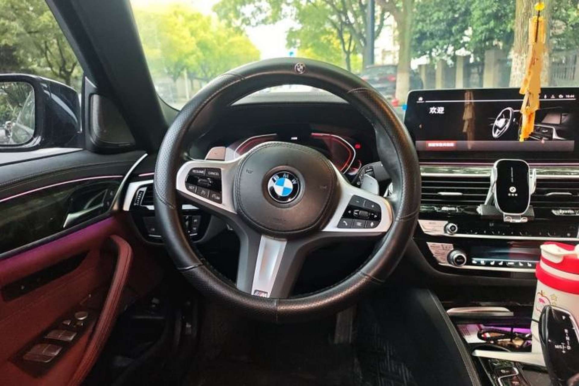 Used BMW 5 Series 2022 Second Facelift 530Li Luxury Version M Sport Package Steering Wheel