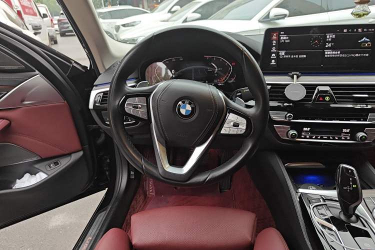 Used BMW 5 Series 2022 530Li Luxury Edition Premium Package Steering Wheel