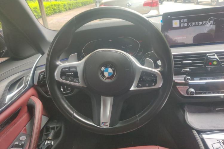 Used BMW 5 Series 2022 Second Facelift 530Li Leading Edition M Sport Package Steering Wheel