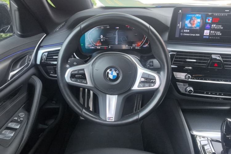 Used BMW 5 Series 2022 Second Facelift 525i M Sport Package Steering Wheel
