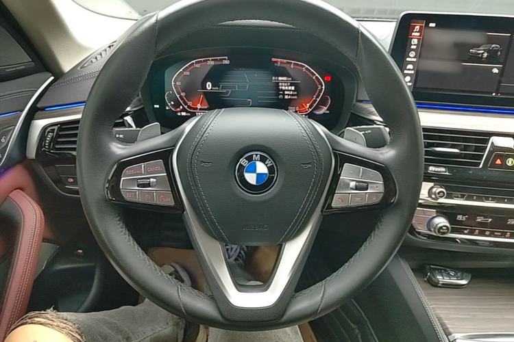Used BMW 5 Series 2022 530Li Leading Luxury Package Steering Wheel