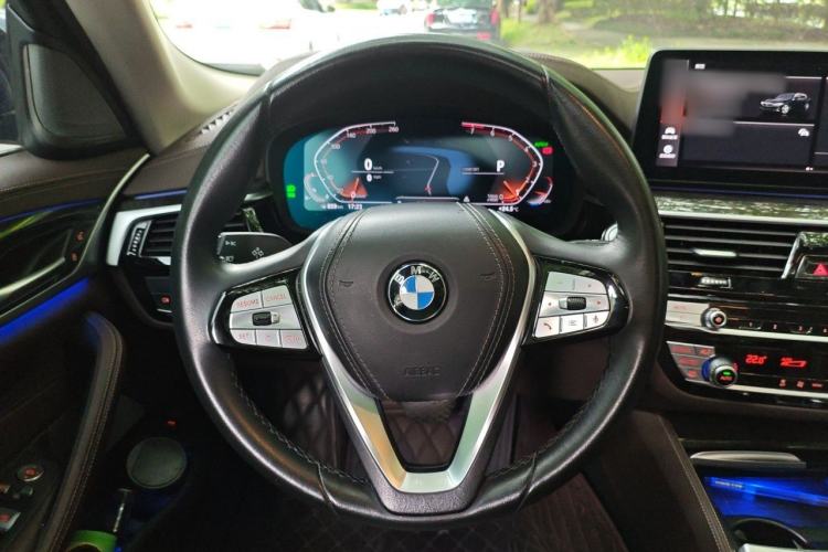 Used BMW 5 Series 2022 Second Facelift 525Li Luxury Package Steering Wheel