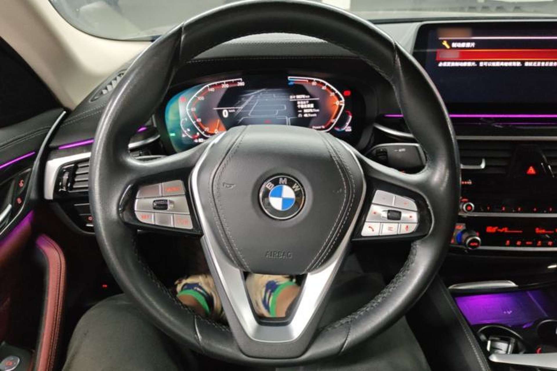 Used BMW 5 Series 2022 Second Facelift 525Li Luxury Package Steering Wheel