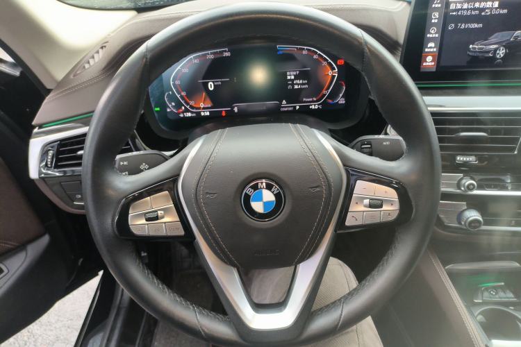 Used BMW 5 Series 2022 Second Facelift 525Li Luxury Package Steering Wheel