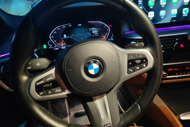 Used BMW 5 Series 2022 Second Facelift 525i M Sport Package Steering Wheel