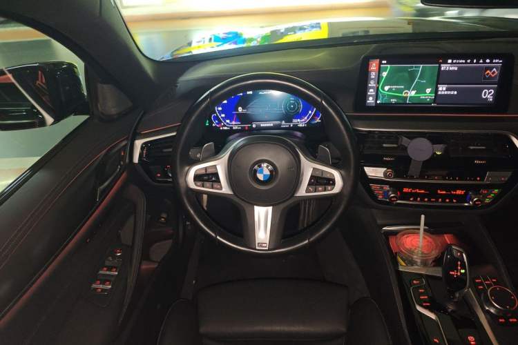 Used BMW 5 Series 2022 Second Facelift 530i M Sport Package Steering Wheel