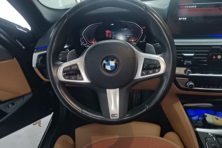 Used BMW 5 Series 2022 Second Facelift 530i M Sport Package Steering Wheel