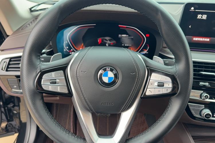 Used BMW 5 Series 2022 530Li Leading Luxury Package Steering Wheel