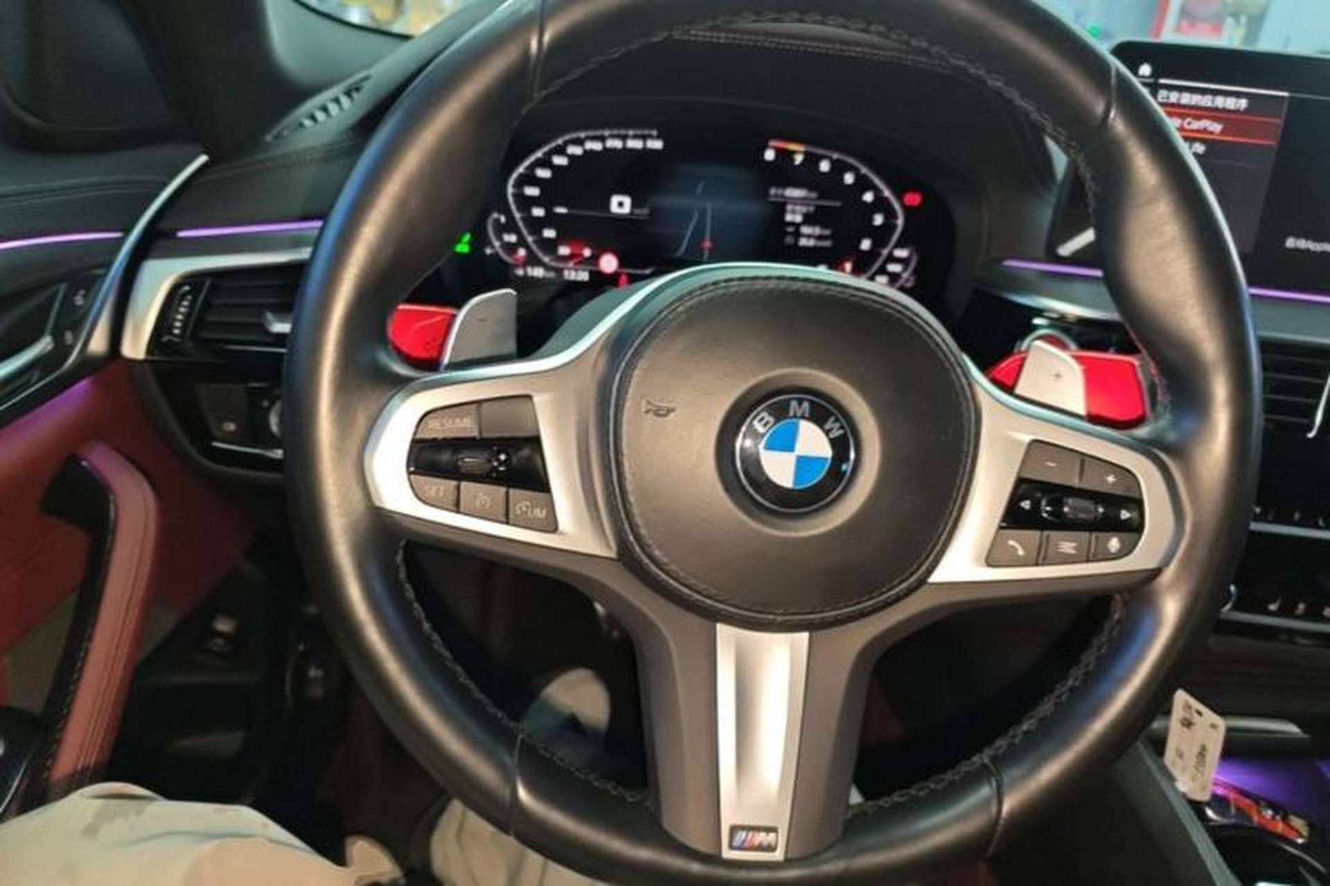 Used BMW 5 Series 2022 Second Facelift 530Li Leading Edition M Sport Package Steering Wheel