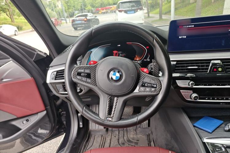 Used BMW 5 Series 2022 Updated 530Li Leading Edition Luxury Package Steering Wheel
