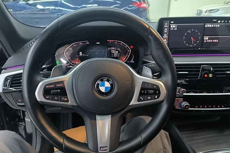 Used BMW 5 Series 2022 Second Facelift 530Li Leading Edition M Sport Package Steering Wheel