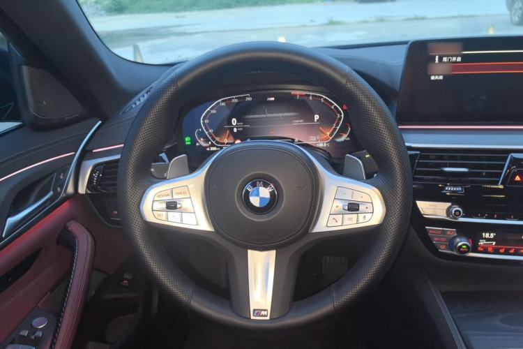 Used BMW 5 Series 2022 Revised Version 3 530Li Luxury Edition M Sport Package Steering Wheel