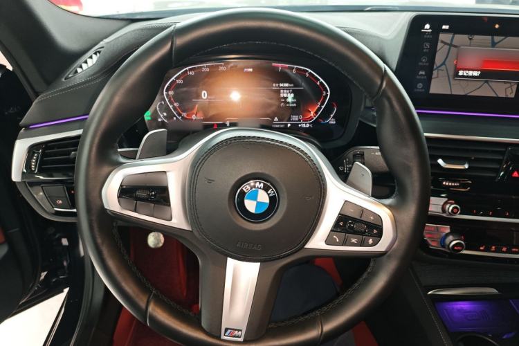 Used BMW 5 Series 2022 Restyled 530Li Leading Edition M Sport Package Steering Wheel