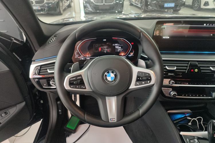 Used BMW 5 Series 2022 Second Facelift 530i M Sport Package Steering Wheel