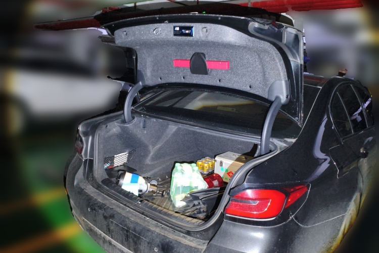 Used BMW 5 Series 2022 Second Facelift 525i M Sport Package Trunk