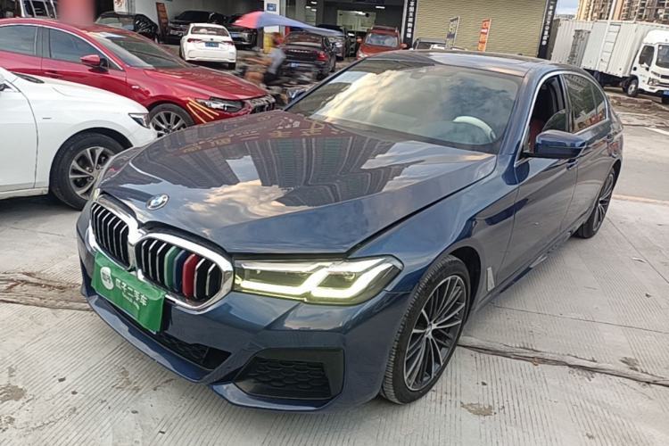 Used BMW 5 Series 2022 Restyled 530Li Leading Edition M Sport Package Guazi used car, China used car export, Used car for sale, Used cars, Cheapest cars for sale