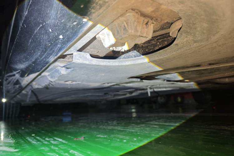 Used BMW 5 Series 2022 Second Facelift 525Li M Sport Package Chassis Rear Left