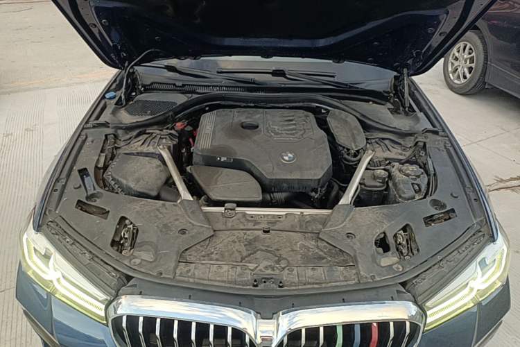 Used BMW 5 Series 2022 Restyled 530Li Leading Edition M Sport Package Engine Bay