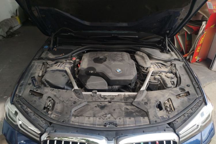 Used BMW 5 Series 2022 Restyled 530Li Leading Edition M Sport Package Engine Bay