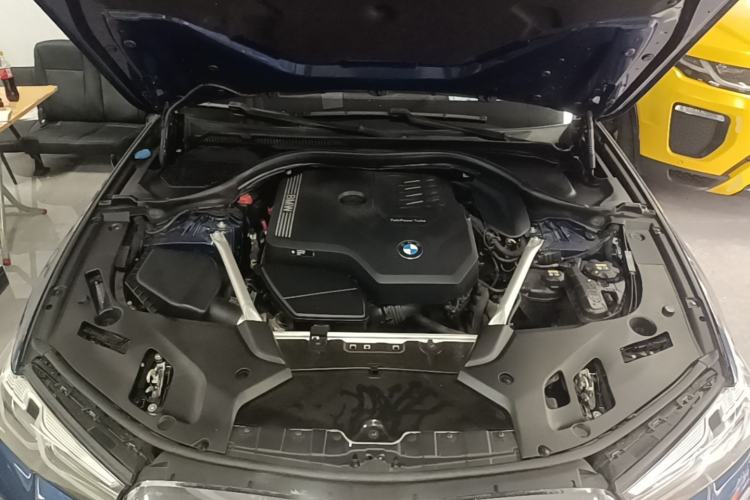 Used BMW 5 Series 2022 Restyled 530Li Luxury Edition M Sport Package Engine Bay